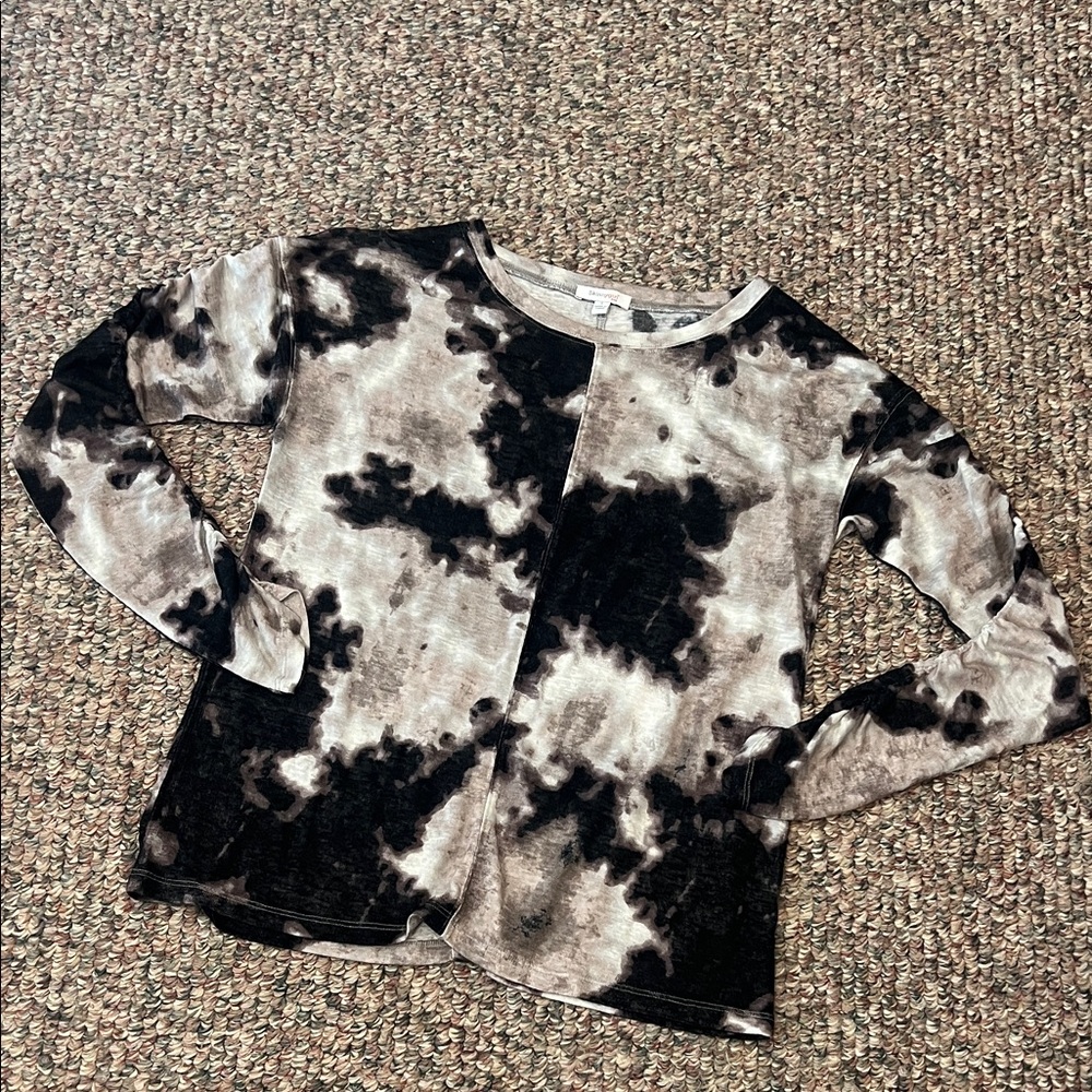 Skinny Girl Tie Dye Long Sleeve Top